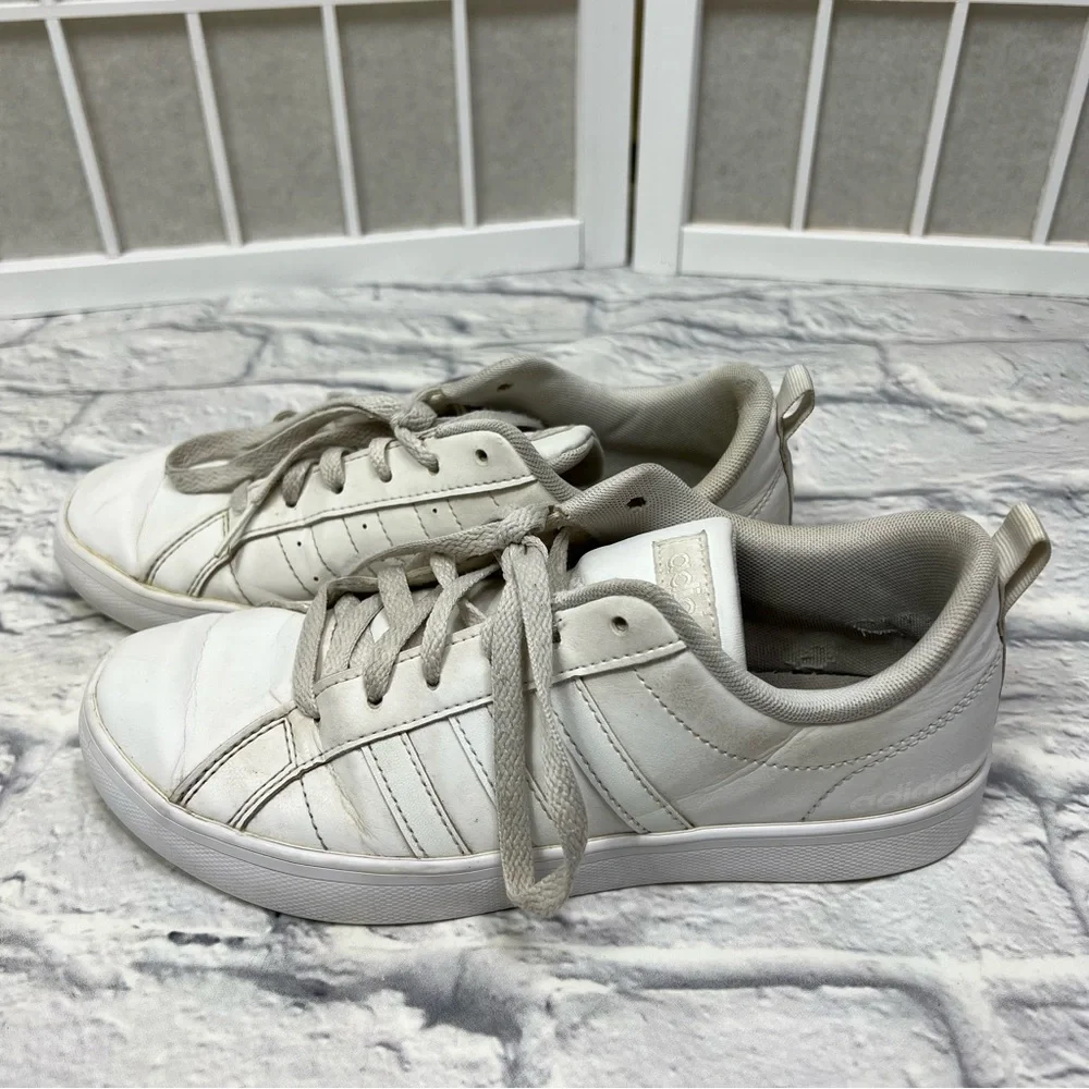 ADIDAS Neo VS Pace White Casual Sneakers | Women's Size 6.5